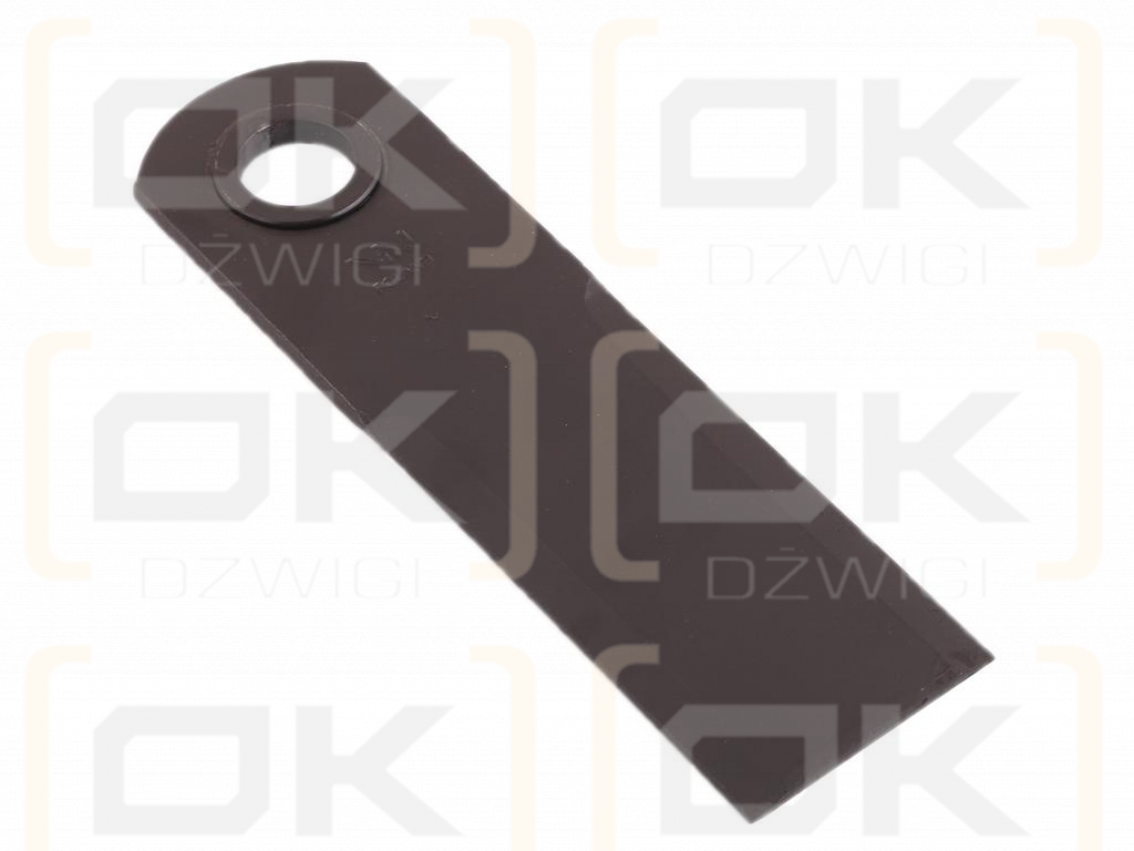 Nóż obrotowy rozdrabniacz słomy sieczkarnia 175x50x4mm otwór 20 zastosowanie 7558740 Claas WARYŃSKI ( sprzedawane po 25 )