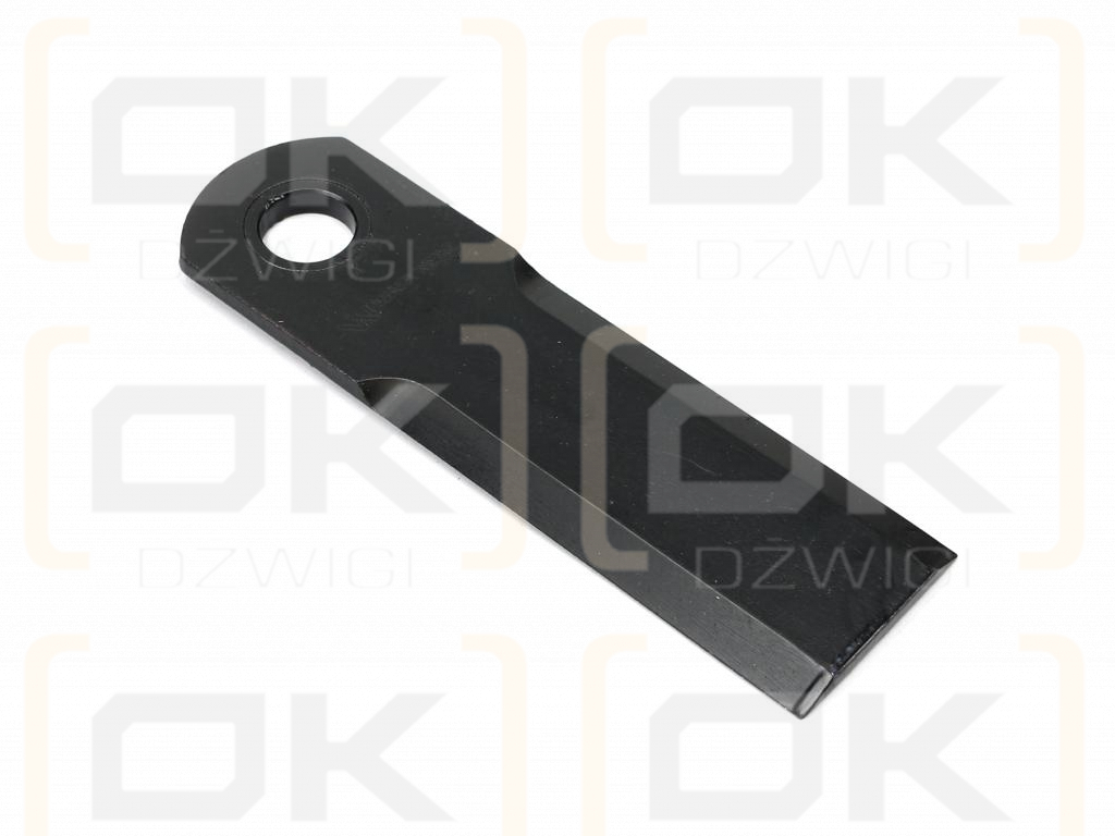 Nóż obrotowy sieczkarnia gładki 175x50x4.5mm otwór 20 z tuleją zastosowanie 1994760C4 Case WARYŃSKI ( sprzedawane po 25 )