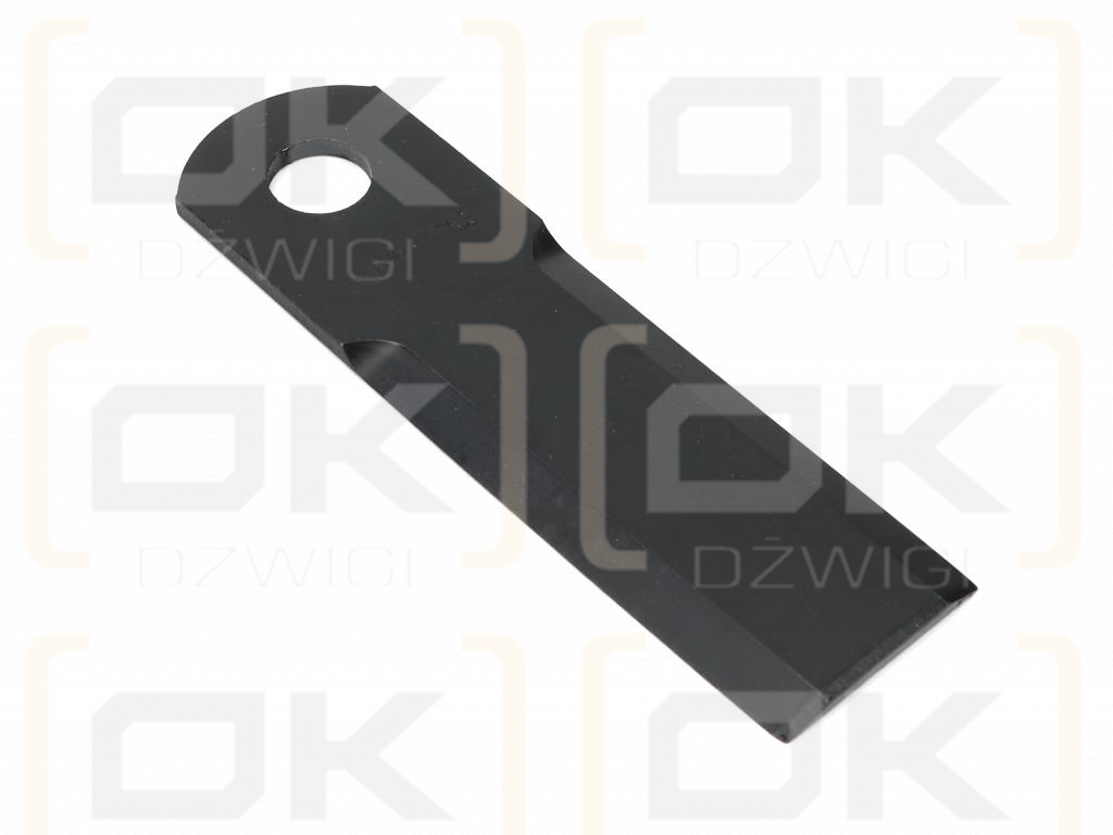 Nóż obrotowy rozdrabniacz słomy sieczkarnia gładki 175x50x4.5mm otwór 20 zastosowanie 320999350 New Holland  WARYŃSKI ( sprzedawane po 25 )