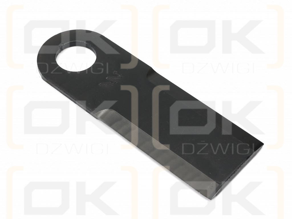 Nóż obrotowy rozdrabniacz słomy sieczkarnia gładki 177x60x5.5mm otwór 30 zastosowanie 065641 Claas WARYŃSKI ( sprzedawane po 15 )