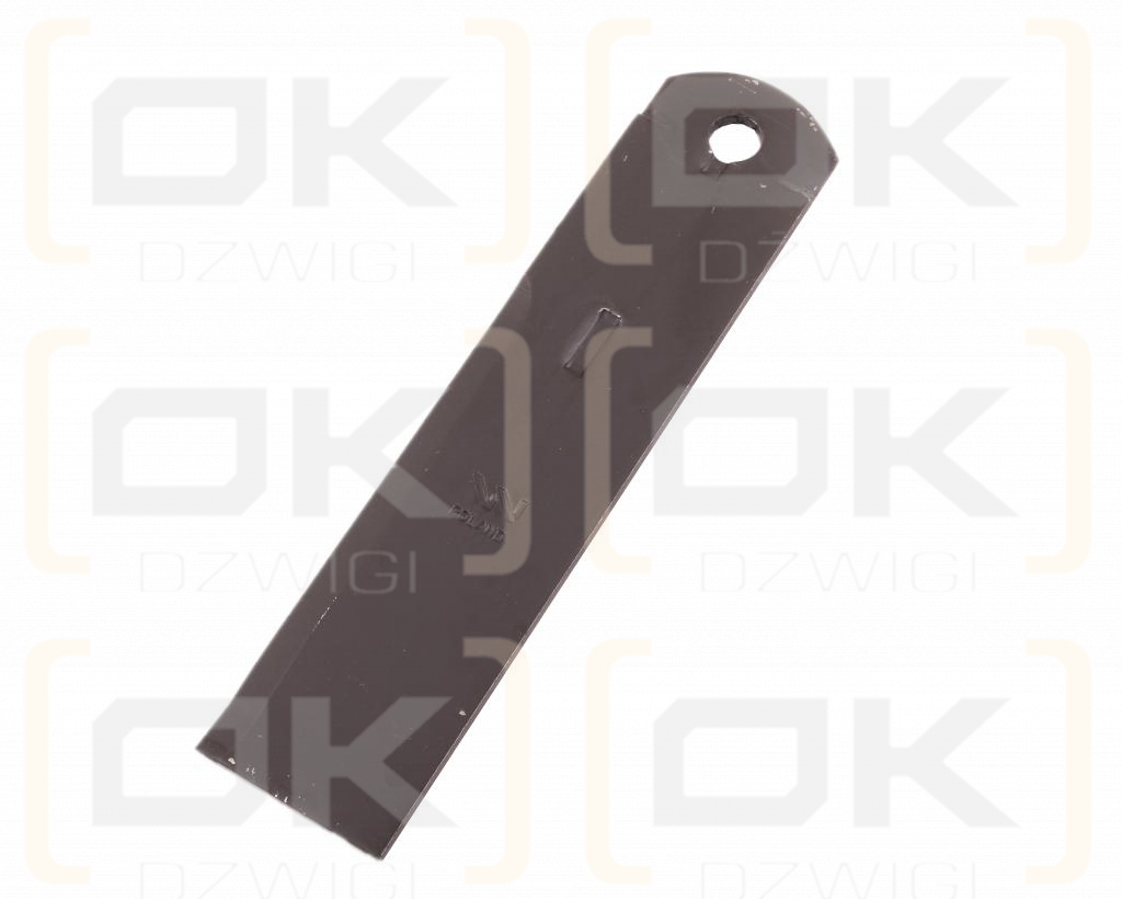 Nóż stały rozdrabniacz słomy sieczkarnia 175x40x3mm otwór 10 zastosowanie 1322233C2 525115 Dronningborg Case MF WARYŃSKI ( sprzedawane po 25 )
