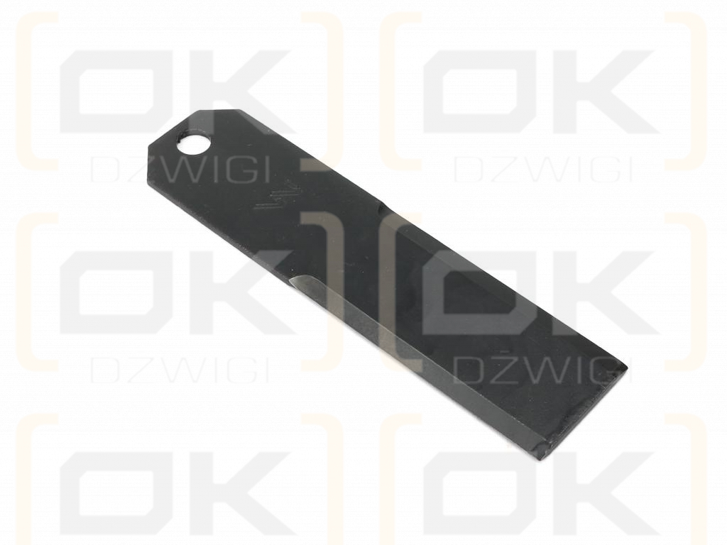 Nóż stały rozdrabniacz słomy sieczkarnia gładki 180X46X3mm otwór 12 zastosowanie 3DS174AD Claas WARYŃSKI ( sprzedawane po 25 )