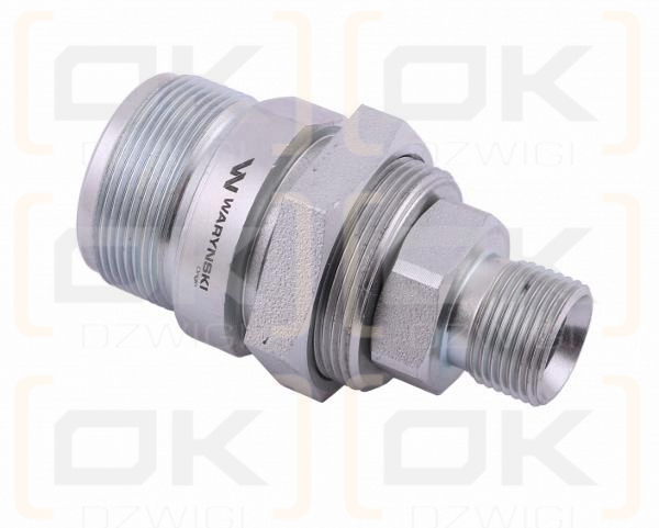 Zawór gniazdo M20x1.5 skręcane (ZSR6M20GNK) Waryński