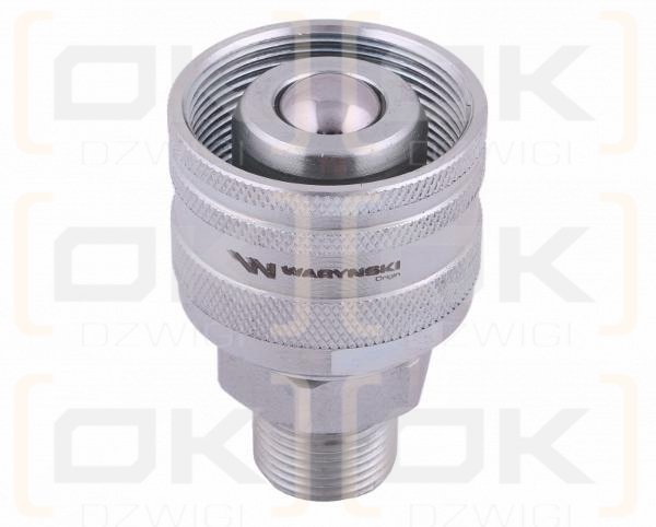 Zawór wtyczka M20x1.5 skręcane (ZSR6M20WTK) Waryński