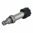 Válvula solenoide Hydac de 2/2 vías; 12,7 mm; 3/4-16 UNF; 350 bar