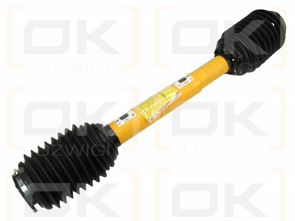 Eje articulado telescópico 560-780 mm 830 Nm cubierto CE 2020 serie 6S, Waryński