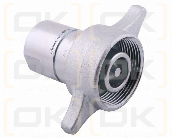 Szybkozłącze hydrauliczne skręcane (motylkowe) wtyczka G1