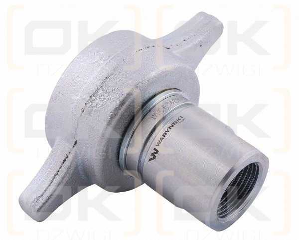 Szybkozłącze hydrauliczne skręcane (motylkowe) wtyczka G3/4