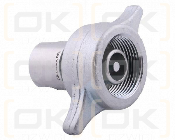 Szybkozłącze hydrauliczne skręcane (motylkowe) wtyczka G3/4