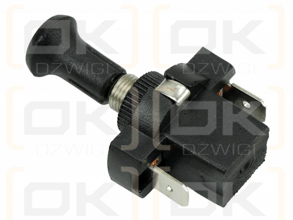 Pull-out switch 2-pin Off-On type 12v-24v Expom Kwidzyn eu