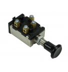 Ausziehbarer Schalter Typ Aus-Ein-Ein mit Schrauben 12V-24V Exkom Kwidzyn eu