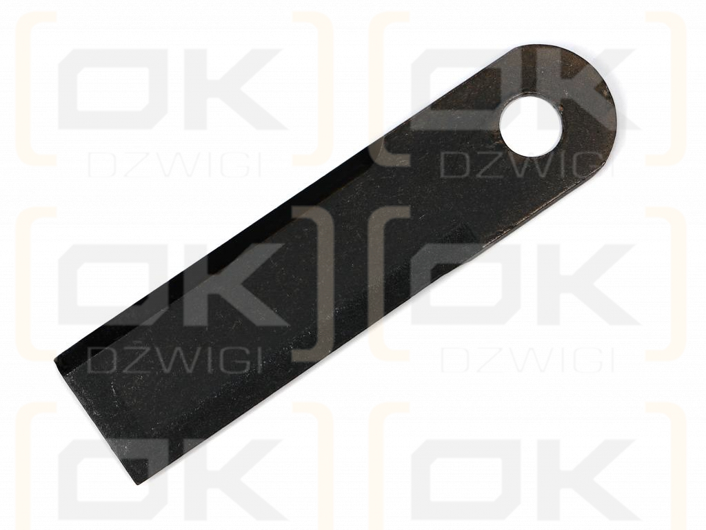 Nóż przystawki do kukurydzy napawany 240x60x6 otwót 25.4mm zastosowanie Capello WARYŃSKI