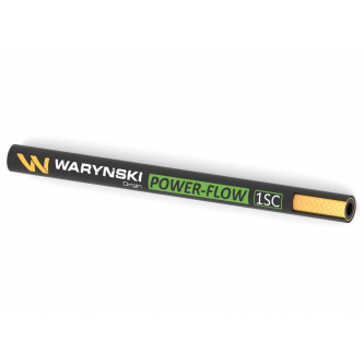 Wąż hydrauliczny do zakuwania POWER-FLOW 1SC DN06 1-oplotowy 225 Bar Waryński (sprzedawany po 50m)