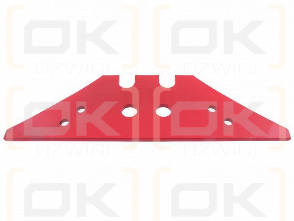 Kurzer reversibler Skid P&L-Anwendung Kverneland Borstahl Waryński