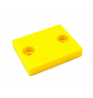 Resor płaski odbojnik poliuretanowy 90x70x15 90sha Waryński