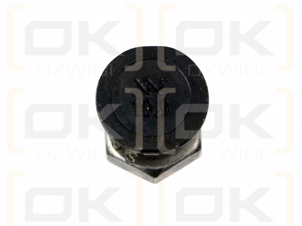 Śruba kpl. płużna dwunoskowa większy łeb M12x30 mm kl.12.9 Waryński ( sprzedawane po 25 )
