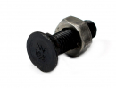 Śruba kpl. płużna dwunoskowa większy łeb M12x30 mm kl.12.9 Waryński ( sprzedawane po 25 )