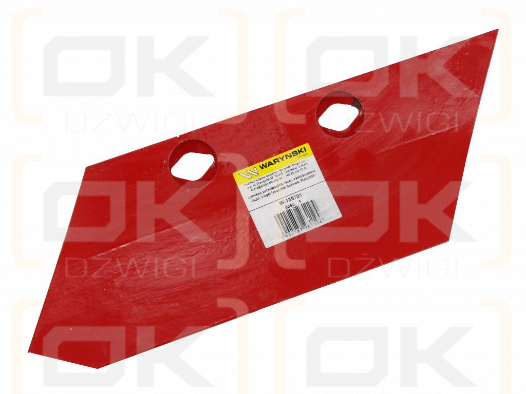 Rejilla de skimmer, izquierda, aplicación Akpil, acero al boro Vogel Noot, Waryński