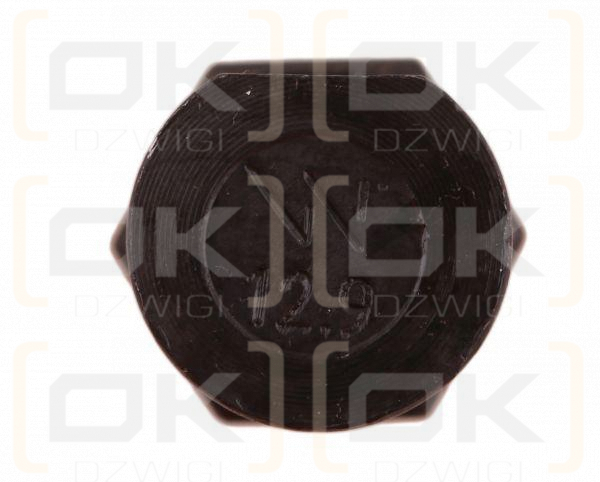 Śruba kpl. płużna oval z jednej strony ścięta M16x50 mm kl.12.9 zastosowanie Kverneland Waryński M16X50OV1 ( sprzedawane po 10 )