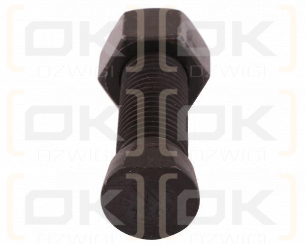 Śruba kpl. płużna oval z jednej strony ścięta M16x65 mm kl.12.9 zastosowanie Kverneland Waryński M16X65OV1 ( sprzedawane po 10 )