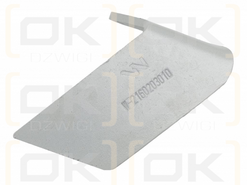 Cuchilla lateral izquierda para Unia Cross, aplicación Waryński