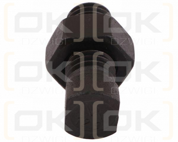 Śruba kpl. płużna oval z dwóch stron ścięta M14x39 mm kl.12.9 zastosowanie Vogel & Noot Waryński M14X39OV2VN ( sprzedawane po 25 )