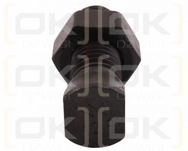 Śruba kpl. płużna oval z dwóch stron ścięta M14x48 mm kl.12.9 zastosowanie Vogel & Noot Waryński M14X48OV2VN ( sprzedawane po 25 )