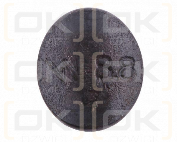 Śruba kpl. redliczkowa półokrągła M10x35 mm kl. 8.8 Waryński ( sprzedawane po 25 )