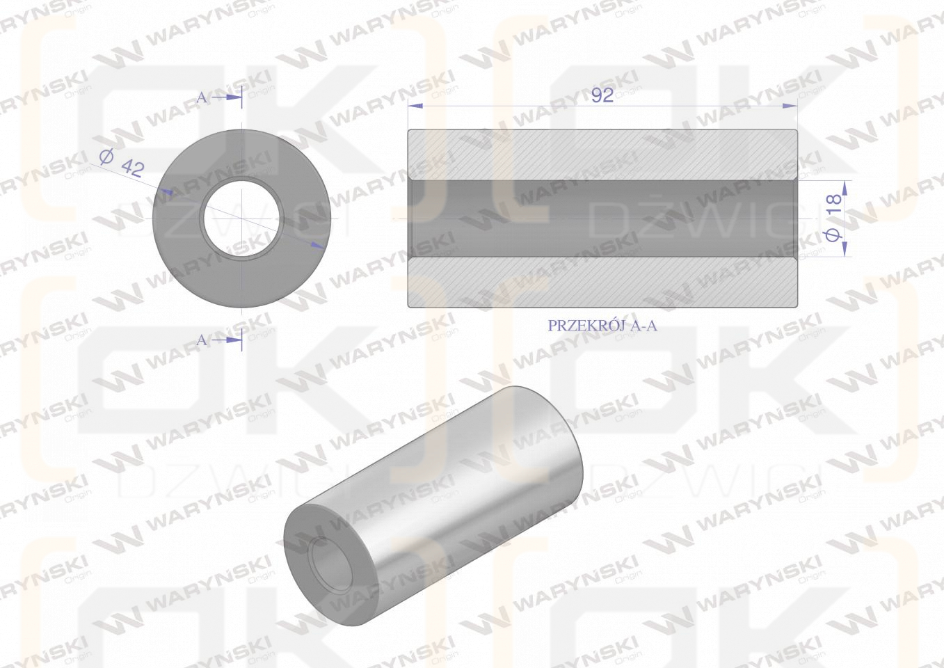 Zestaw naprawczy MTZ-245 Waryński