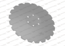 Toothed disc Z-20 fi 460 mounting 6/120 thickness 3.5 mm boron steel straight hub, Tolmet, Waryński