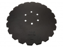 Toothed disc Z-20 fi 460 mounting 6/120 thickness 3.5 mm boron steel straight hub, Tolmet, Waryński