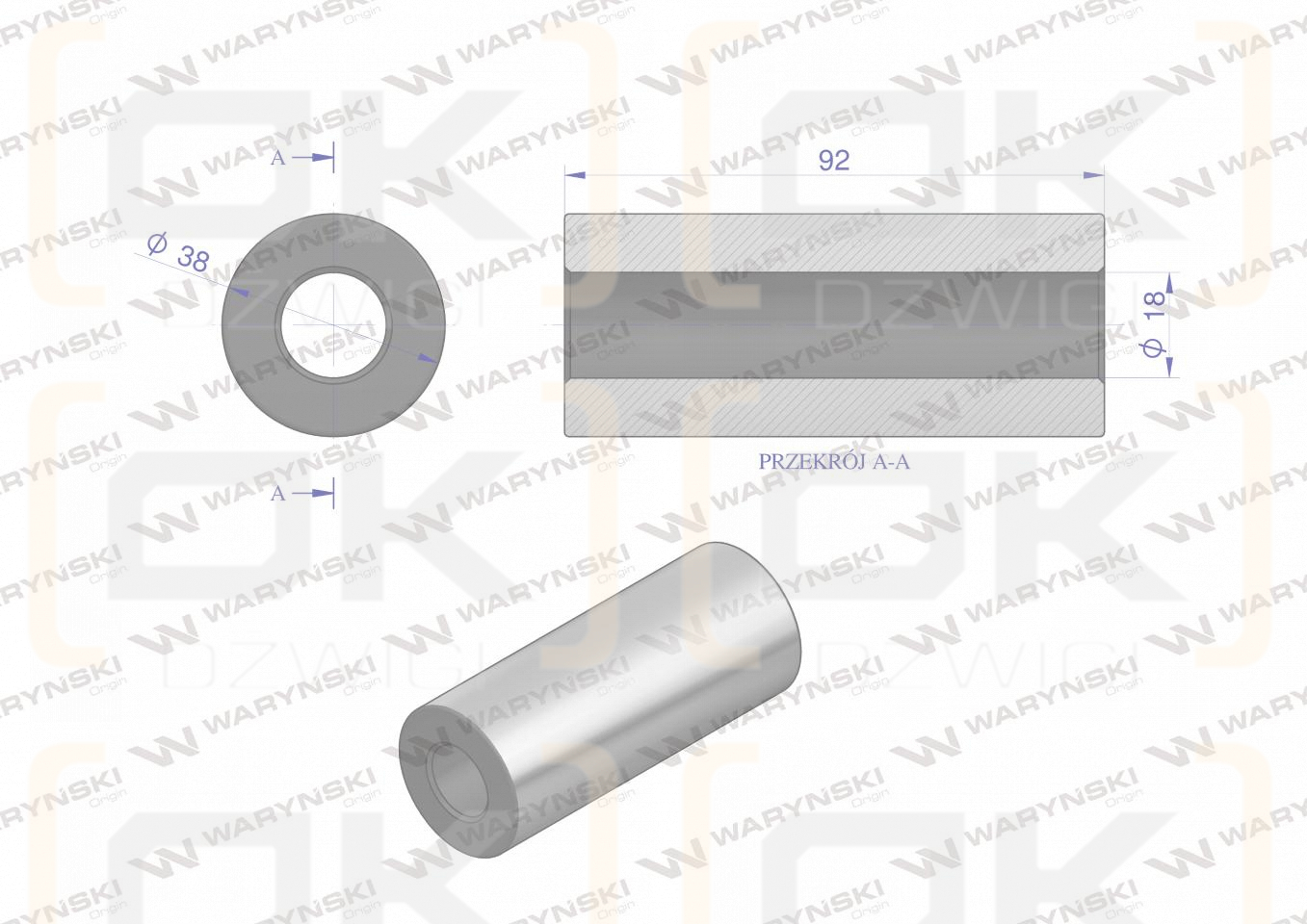 Zestaw naprawczy MTZ-260 Waryński