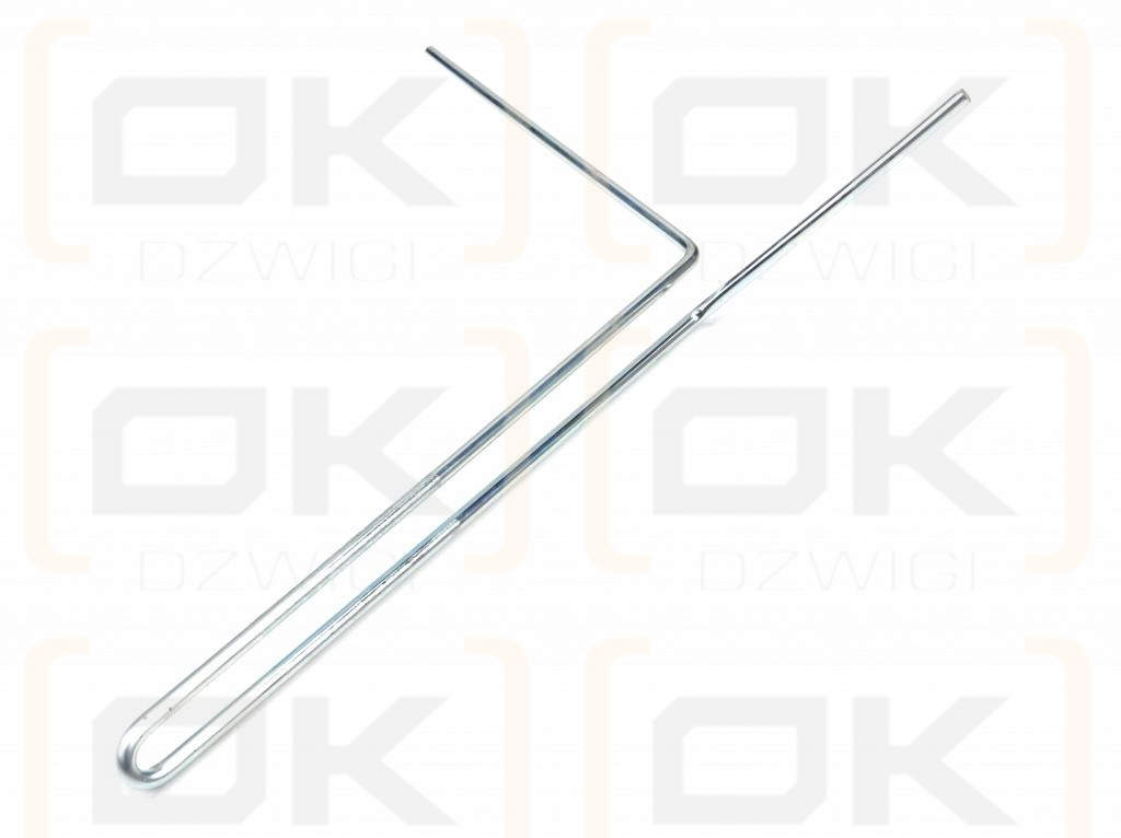 Palec zagarniający podwójny I L-510 mm. pasuje do Famaroll WARYŃSKI