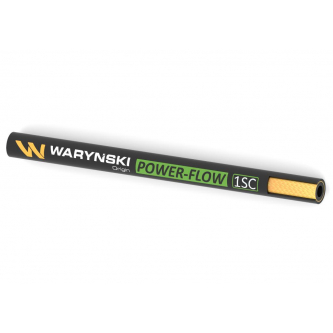 Wąż hydrauliczny do zakuwania POWER-FLOW 1SC DN32 1-oplotowy 63 Bar Waryński (sprzedawany po 10m)