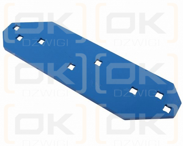 Płoza krótka lewa 3401861 zastosowanie WS2V Lemken stal borowa WARYŃSKI