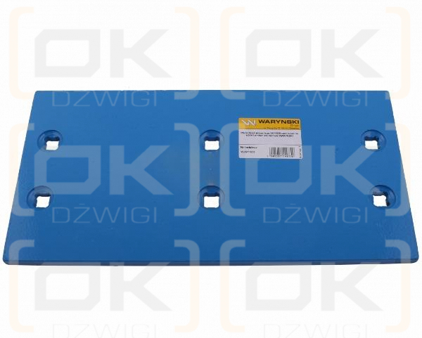 Płoza długa prawa/lewa 3411508 zastosowanie A36H Lemken stal borowa WARYŃSKI