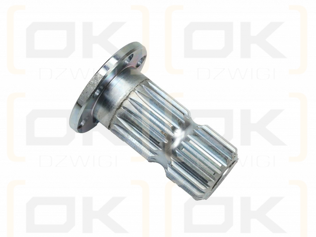 Wałek, WOM z kołnierzem na 6 otworów adapter Z20 - 1 3/4, Waryński
