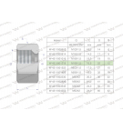 Nakrętka hydrauliczna metryczna (M12L) M18x1.5 12L Waryński ( sprzedawane po 20 )