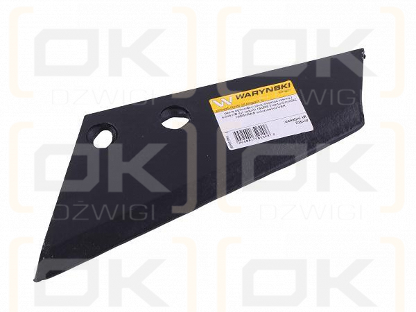 Lemiesz agregatu podorywkowego lewy 240mm/2-otwory 925371 Gruber typ Brodnica RAU Uniwersalne WARYŃSKI