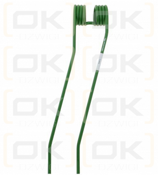 Palec zgrabiarka prawy zastosowanie TS 7 Fella Stoll WARYŃSKI W-490046