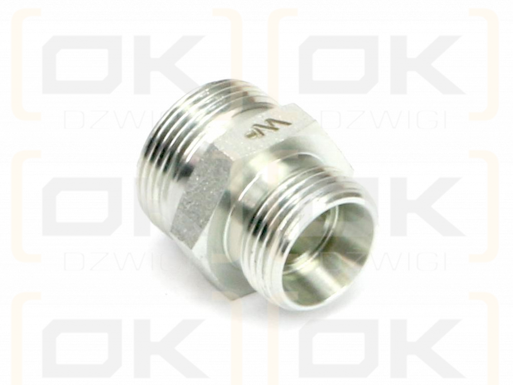 Złączka hydrauliczna redukcyjna metryczna BB M14x1.5 08L / M12x1.5 06L (XG) Waryński ( sprzedawane po 5 )
