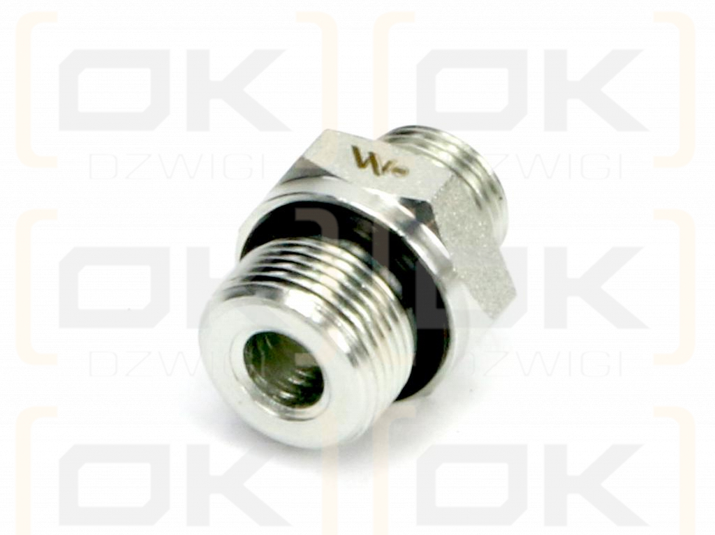 Przyłączka hydrauliczna metryczna BB (XGE) M16x1.5 10L x M18x1.5 ED Waryński ( sprzedawane po 5 )