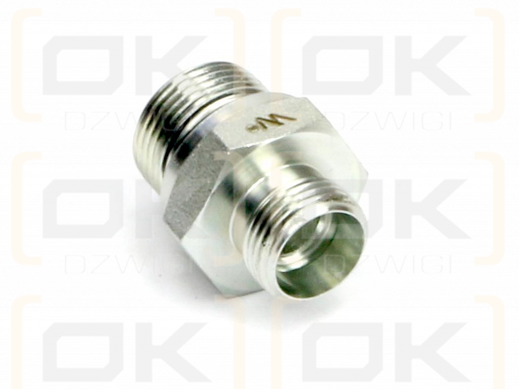 Przyłączka hydrauliczna metryczna BB (XGE) M16x1.5 10L x M18x1.5 ED Waryński ( sprzedawane po 5 )