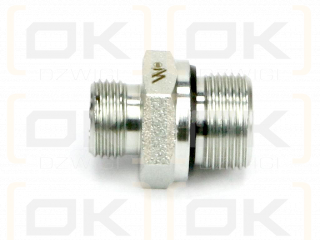 Przyłączka hydrauliczna metryczna BB (XGE) M18x1.5 12L x M22x1.5 ED Waryński ( sprzedawane po 10 )