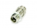 Złączka hydrauliczna metryczna grodziowa BB M26x1.5 18L z przeciwnakrętką (XSV) Waryńśki