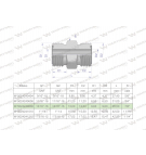 Złączka hydrauliczna calowa BB 13/16