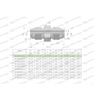 Złączka hydrauliczna calowa BB 7/16