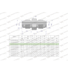 Złączka hydrauliczna calowa BB 9/16