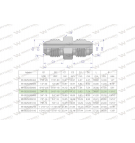 Złączka hydrauliczna redukcyjna calowa BB 9/16