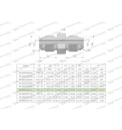 Złączka hydrauliczna redukcyjna calowa BB 7/8